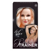 Надувная кукла с вибрацией и 2 любовными отверстиями Hot Lucy Lifesize Love Doll - NMC - в Мурманске купить с доставкой