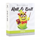 Стимулирующий презерватив-насадка Roll   Ball Apple - Sitabella - купить с доставкой в Мурманске