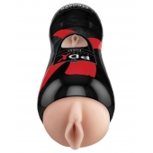 Мастурбатор-вагина Vibrating Pussy Stroker с вибрацией - Pipedream - в Мурманске купить с доставкой