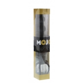 Черная ёлочка-насадка для двойного проникновения Mojo Bumpy - 15 см. - Seven Creations - в Мурманске купить с доставкой