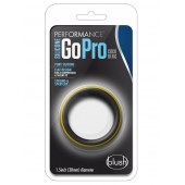Черно-желтое силиконовое эрекционное кольцо Silicone Go Pro Cock Ring - Blush Novelties - в Мурманске купить с доставкой