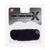 Черная веревка для связывания BONDX LOVE ROPE - 10 м. - Dream Toys - купить с доставкой в Мурманске