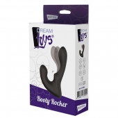 Чёрный массажер простаты с 2 моторами BOOTY ROCKER - Dream Toys - в Мурманске купить с доставкой