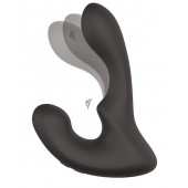Чёрный массажер простаты с 2 моторами BOOTY ROCKER - Dream Toys - в Мурманске купить с доставкой