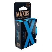 Классические презервативы в железном кейсе MAXUS Classic - 3 шт. - Maxus - купить с доставкой в Мурманске