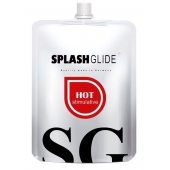 Возбуждающий лубрикант на водной основе Splashglide Hot Stimulative - 100 мл. - Splashglide - купить с доставкой в Мурманске