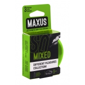 Презервативы в железном кейсе MAXUS Mixed - 3 шт. - Maxus - купить с доставкой в Мурманске