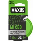Презервативы в железном кейсе MAXUS Mixed - 3 шт. - Maxus - купить с доставкой в Мурманске