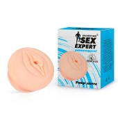 Телесная насадка-вагина на помпу - Sex Expert - в Мурманске купить с доставкой