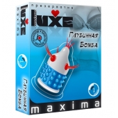 Презерватив LUXE Maxima  Глубинная бомба  - 1 шт. - Luxe - купить с доставкой в Мурманске