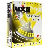 Презерватив LUXE  Exclusive  Кричащий банан  - 1 шт. - Luxe - купить с доставкой в Мурманске