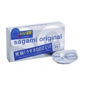Ультратонкие презервативы Sagami Original QUICK - 6 шт. - Sagami - купить с доставкой в Мурманске