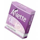Классические презервативы Arlette Classic - 3 шт. - Arlette - купить с доставкой в Мурманске