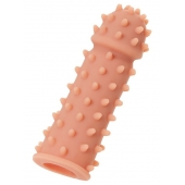 Телесная реалистичная насадка KOKOS Extreme Sleeve 03 с дополнительной стимуляцией - 12,7 см. - KOKOS - в Мурманске купить с доставкой