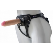Универсальный мягкий пояс с насадкой Hard brutal BDSM-КОНСУЛ - 17 см. - LOVETOY (А-Полимер) - купить с доставкой в Мурманске