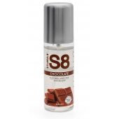 Смазка на водной основе S8 Flavored Lube со вкусом шоколада - 125 мл. - Stimul8 - купить с доставкой в Мурманске
