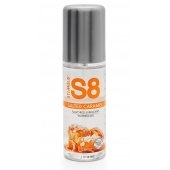 Смазка на водной основе S8 Flavored Lube со вкусом соленой карамели - 125 мл. - Stimul8 - купить с доставкой в Мурманске