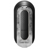 Черный мастурбатор Flip Zero с вибрацией - Tenga - в Мурманске купить с доставкой