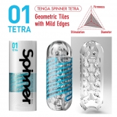 Мастурбатор SPINNER Tetra - Tenga - в Мурманске купить с доставкой