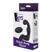 Черный вибромассажер простаты REMOTE BOOTY PLEASER - Dream Toys - в Мурманске купить с доставкой