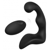 Черный вибромассажер простаты REMOTE BOOTY PLEASER - Dream Toys - в Мурманске купить с доставкой