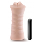 Телесный мастурбатор-ротик Angie - Blush Novelties - в Мурманске купить с доставкой