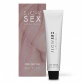 Лубрикант на водной основе Slow Sex Anal Play Gel - 30 мл. - Bijoux Indiscrets - купить с доставкой в Мурманске