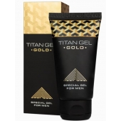 Гель для увеличения члена Titan Gel Gold Tantra - 50 мл. - Titan - купить с доставкой в Мурманске