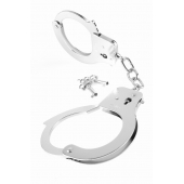 Металлические серебристые наручники Designer Metal Handcuffs - Pipedream - купить с доставкой в Мурманске