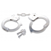 Наручники с ключами Official Handcuffs - Pipedream - купить с доставкой в Мурманске