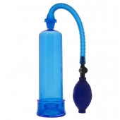 Синяя вакуумная помпа MENZSTUFF PENIS ENLARGER - Dream Toys - в Мурманске купить с доставкой