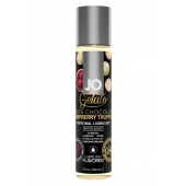 Лубрикант с ароматом трюфелей из белого шоколада и малины JO GELATO WHITE CHOCOLATE RASPBERRY TRUFFLE - 30 мл. - System JO - купить с доставкой в Мурманске