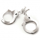 Металлические наручники Metal Handcuffs - Fifty Shades of Grey - купить с доставкой в Мурманске