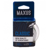 Классические презервативы в пластиковом кейсе MAXUS Classic - 3 шт. - Maxus - купить с доставкой в Мурманске