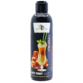 Интимный гель-смазка JUICY FRUIT с ароматом солёной карамели - 200 мл. - БиоМед - купить с доставкой в Мурманске