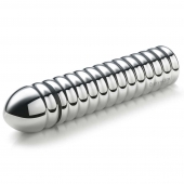 Рельефный фаллос для интенсивного электросекса Groovey George - 20 см. - MyStim - купить с доставкой в Мурманске