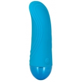 Голубой мини-вибратор Tremble Tickle - 12,75 см. - California Exotic Novelties