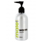 Лубрикант с согревающим эффектом MALE Cobeco Warm Lubricant - 250 мл. - Cobeco - купить с доставкой в Мурманске