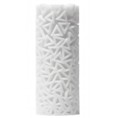Белый 3D мастурбатор PILE - Tenga - в Мурманске купить с доставкой