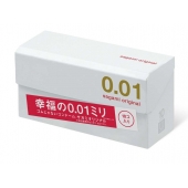 Супер тонкие презервативы Sagami Original 0.01 - 10 шт. - Sagami - купить с доставкой в Мурманске