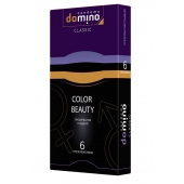Разноцветные презервативы DOMINO Colour Beauty - 6 шт. - Domino - купить с доставкой в Мурманске
