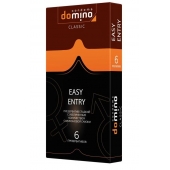Презервативы с увеличенным количеством смазки DOMINO Easy Entry - 6 шт. - Domino - купить с доставкой в Мурманске