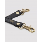 Черный фиксатор для манжет Bound to You Faux Leather Hogtie - Fifty Shades of Grey - купить с доставкой в Мурманске