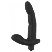 Черный вибромассажер простаты Naughty Finger Prostate Vibe - 13,8 см. - Orion - в Мурманске купить с доставкой