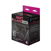 Черный пояс для насадок BEST CLASS STRAP - LOVETOY (А-Полимер) - купить с доставкой в Мурманске