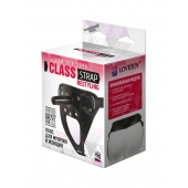 Черный пояс для насадок CLASS STRAP Restyling - LOVETOY (А-Полимер) - купить с доставкой в Мурманске