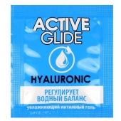 Лубрикант на водной основе Active Glide с гиалуроновой кислотой - 3 гр. - Биоритм - купить с доставкой в Мурманске