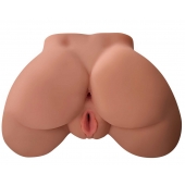 Кофейный мастурбатор-полуторс Perfect Ass Masturbator - Pipedream - в Мурманске купить с доставкой