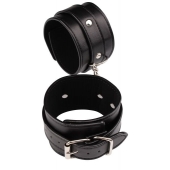 Черные оковы Classic Ankle Cuffs - Chisa - купить с доставкой в Мурманске