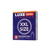 Презервативы увеличенного размера LUXE Royal XXL Size - 3 шт. - Luxe - купить с доставкой в Мурманске